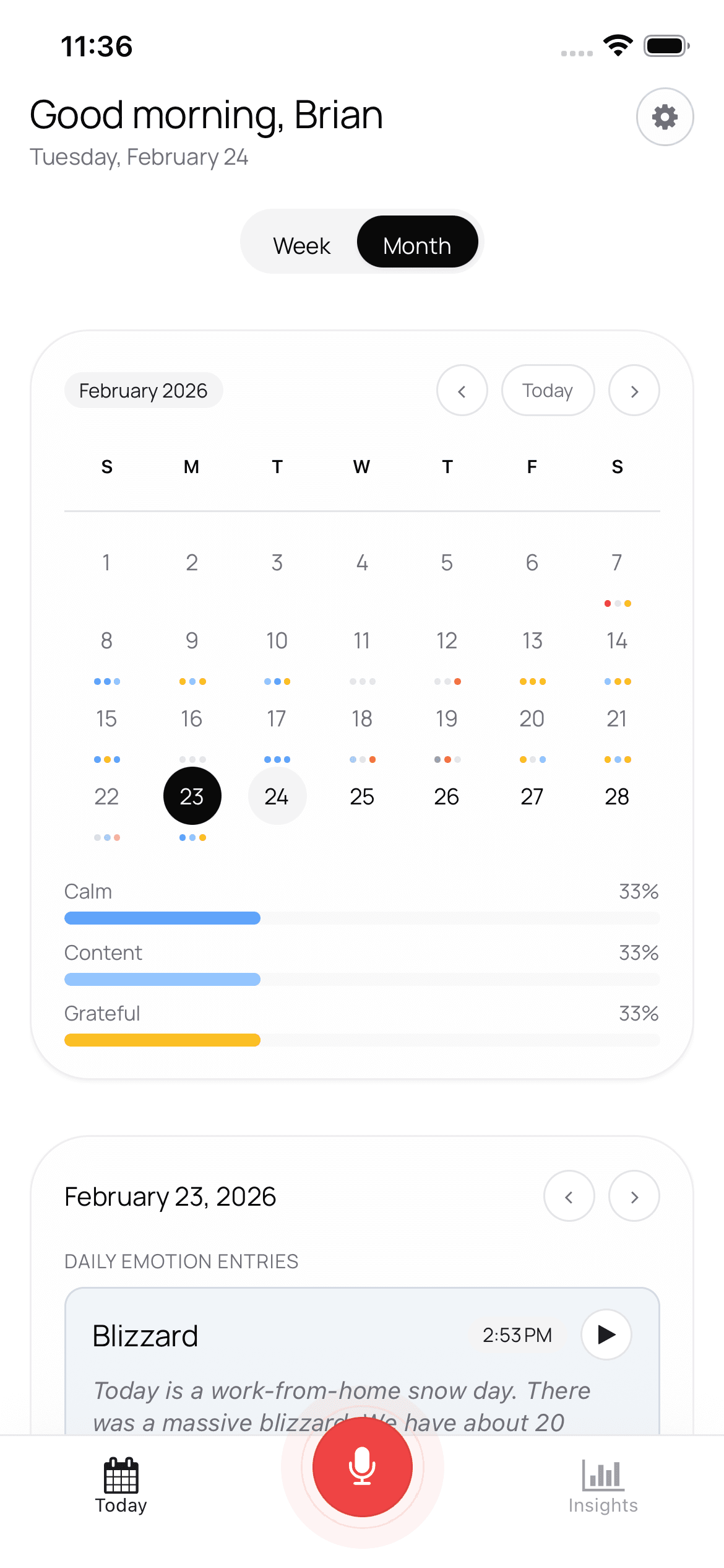 MoodMind.AI app preview 1
