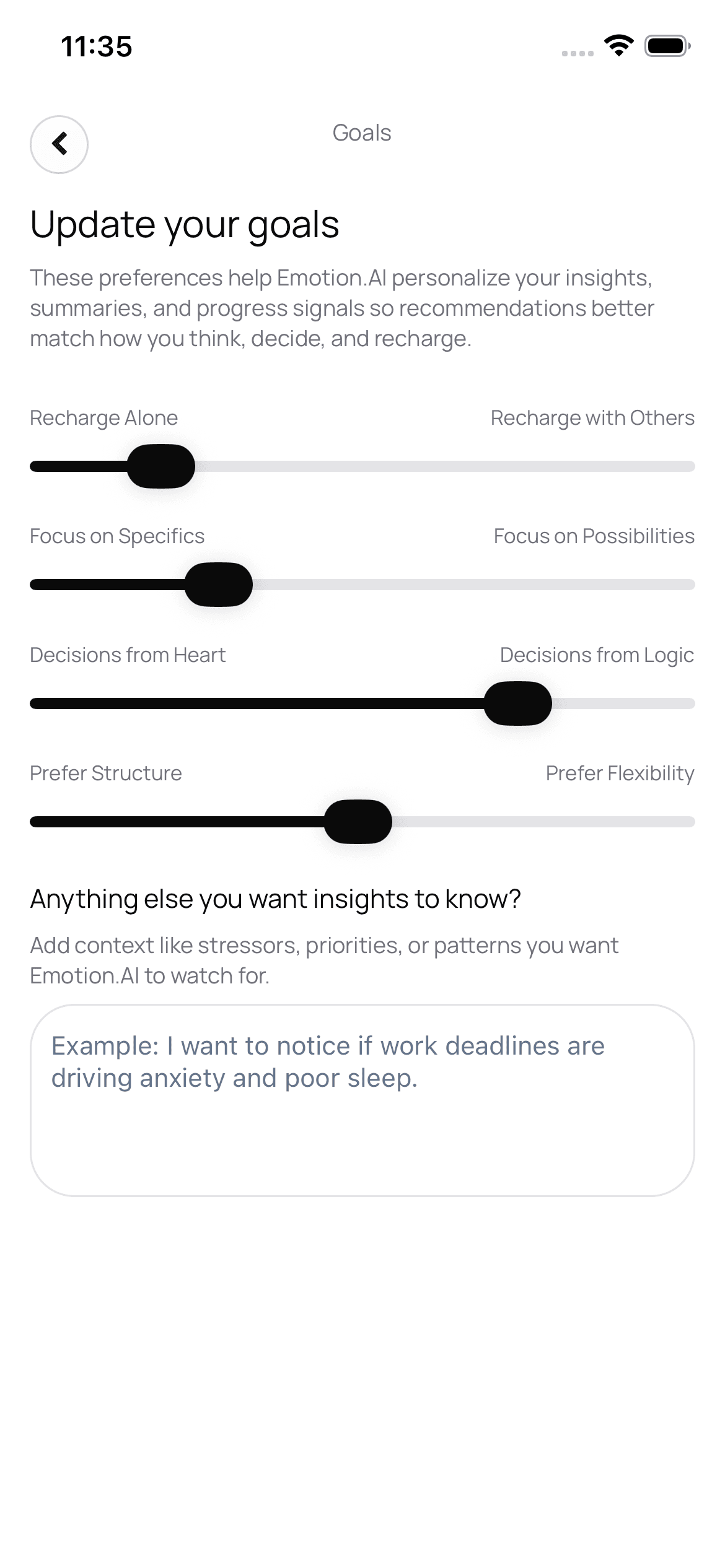 MoodMind.AI app preview 5